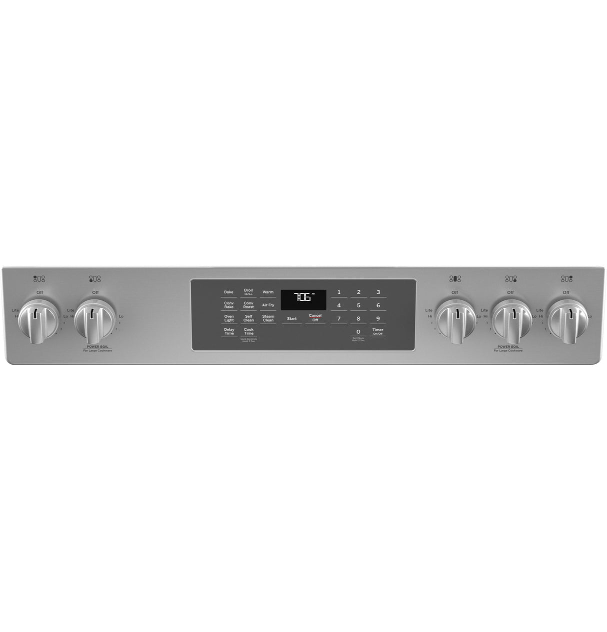 GE GE® 30" Slide-In Front-Control Convection Gas Range with No Preheat Air Fry -  (JGS760SPSS)