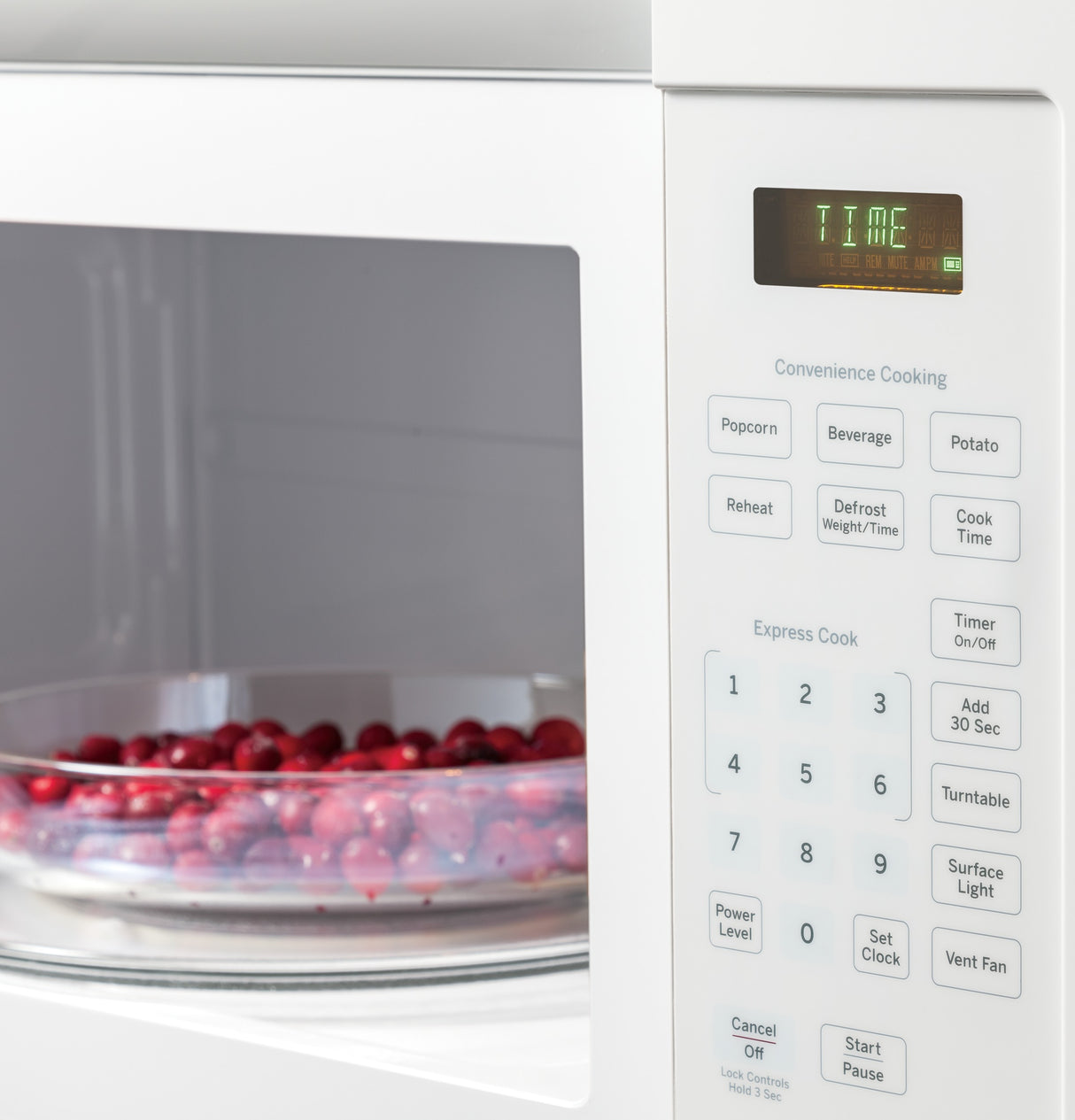 GE APPLIANCES GE(R) 1.6 Cu. Ft. Over-the-Range Microwave Oven -  (JVM3160DFWW)