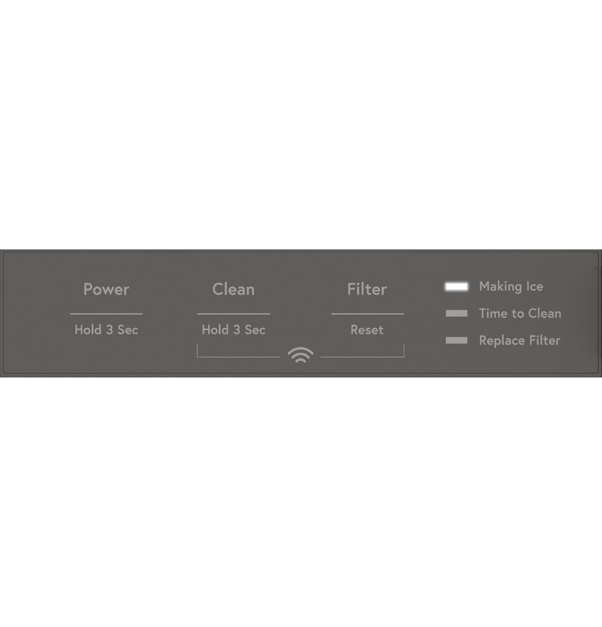 CAFE Ice Maker 15-Inch Panel-Ready - Clear Ice -  (UCC15NPRII)