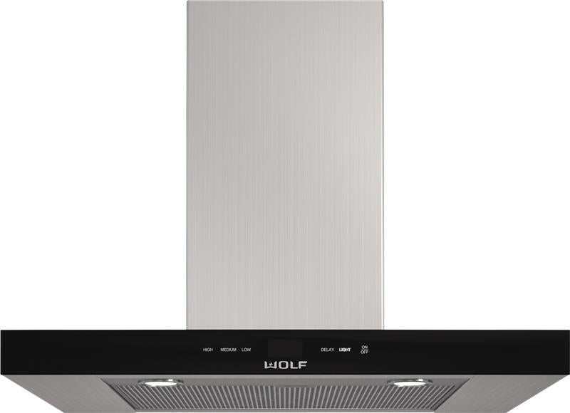 WOLF 30" Cooktop Wall Hood - Black -  (VW30B)