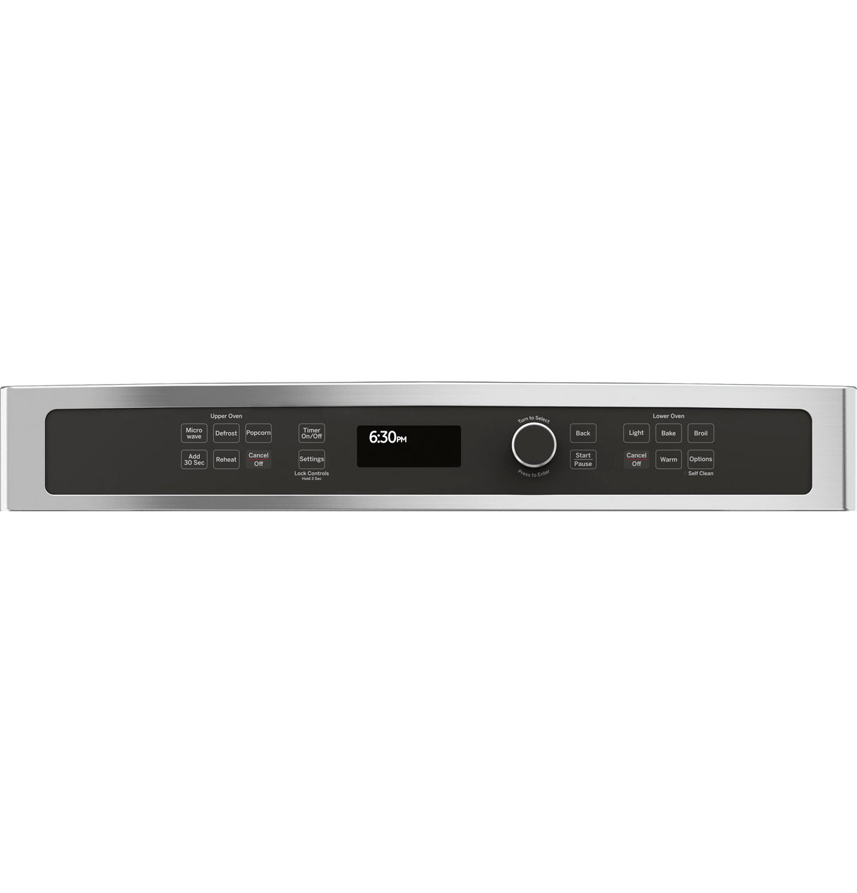 GE APPLIANCES GE(R) 27" Built-In Combination Microwave/Thermal Wall Oven -  (JK3800SHSS)
