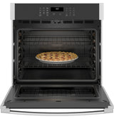 GE APPLIANCES GE(R) 30" Smart Built-In Self-Clean Single Wall Oven with Never-Scrub Racks -  (JTS3000SNSS)