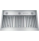 CAFE 36" Smart Designer Custom Insert w/ Dimmable LED Lighting -  (UVC9360SLSS)