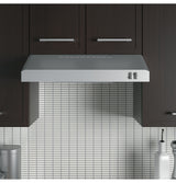 GE APPLIANCES GE(R) 24" Under The Cabinet Hood -  (JVX3240SJSS)