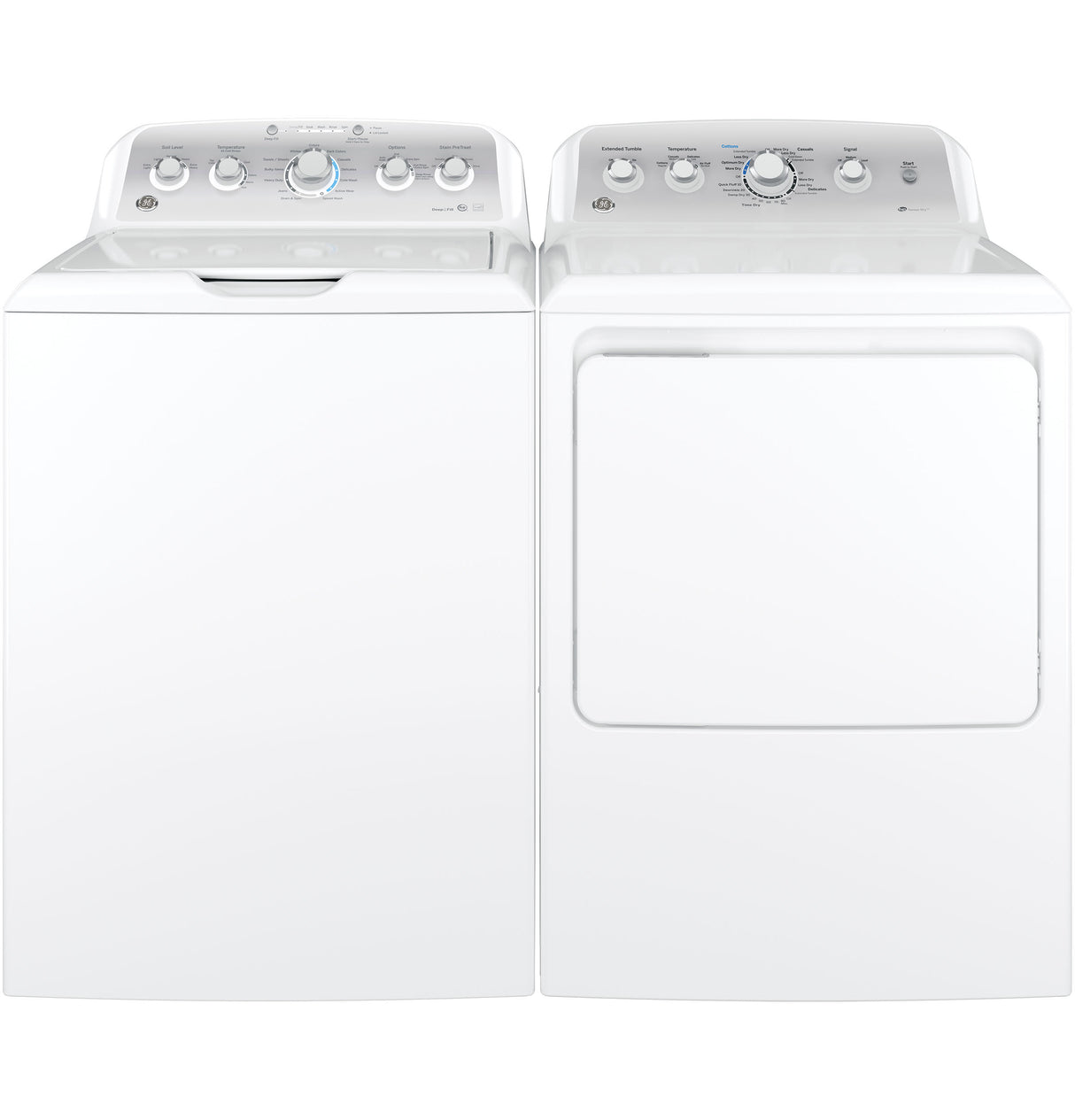 GE APPLIANCES GE(R) 7.2 cu. ft. Capacity aluminized alloy drum Electric Dryer with Sensor Dry -  (GTD45EASJWS)