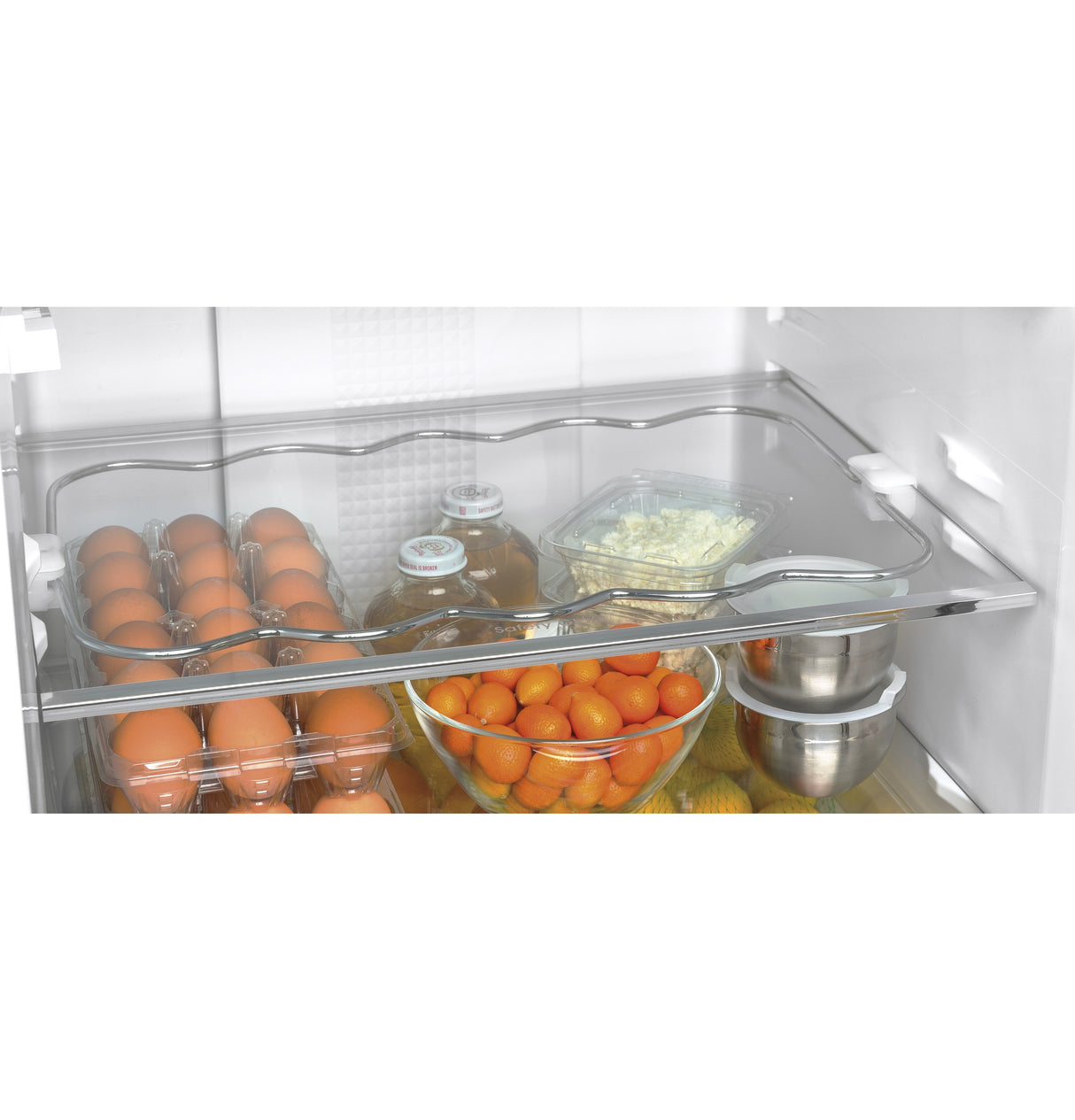 GE APPLIANCES GE(R) ENERGY STAR(R) 11.9 Cu. Ft. Bottom-Freezer Refrigerator -  (GLE12HSPSS)