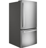 GE APPLIANCES GE(R) ENERGY STAR(R) 24.8 Cu. Ft. Bottom-Freezer Drawer Refrigerator -  (GDE25EYKFS)