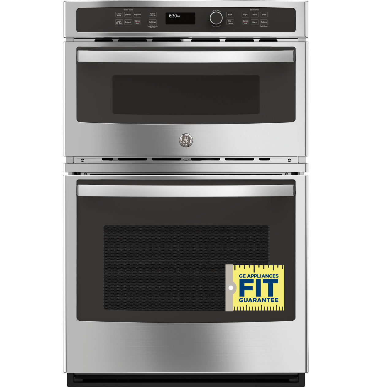 GE APPLIANCES GE(R) 27" Built-In Combination Microwave/Thermal Wall Oven -  (JK3800SHSS)