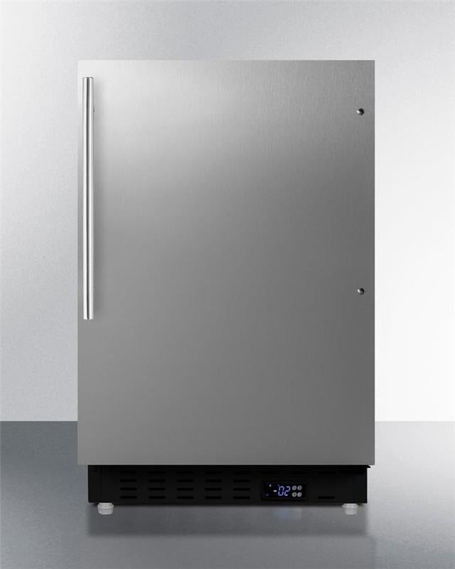 Summit 20" Wide Built-In All-Freezer, ADA Compliant -  (ALFZ37BCSSHV)