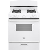 GE APPLIANCES GE(R) 30" Free-Standing Front Control Gas Range -  (JGBS10DEMWW)