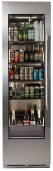 Perlick  24" Column Beverage, Single Zone, Glass Overlay Ready, Hinged Left - Other (CR24B24LL)
