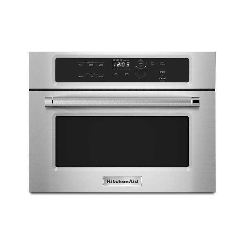KitchenAid  24" Built In Microwave Oven with 1000 Watt Cooking - Stainless Steel (KMBS104ESS)
