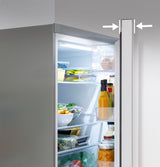 GE APPLIANCES GE(R) ENERGY STAR(R) 17.7 Cu. Ft. Counter-Depth Bottom-Freezer Refrigerator -  (GBE17HYRFS)