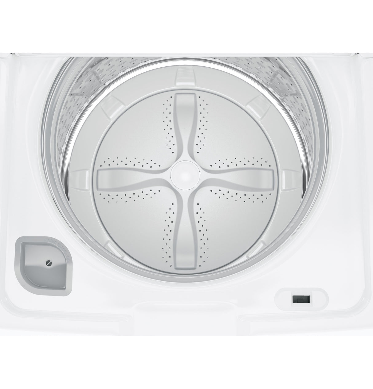GE APPLIANCES GE ENERGY STAR 4.6 cu. ft. Capacity Washer with Stainless Steel Basket -  (GTW500ASNWS)