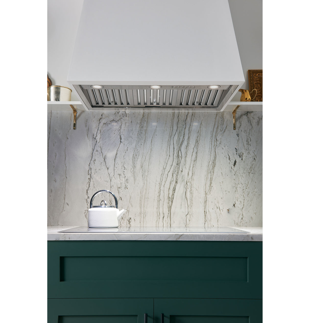 CAFE 36" Smart Designer Custom Insert w/ Dimmable LED Lighting -  (UVC9360SLSS)