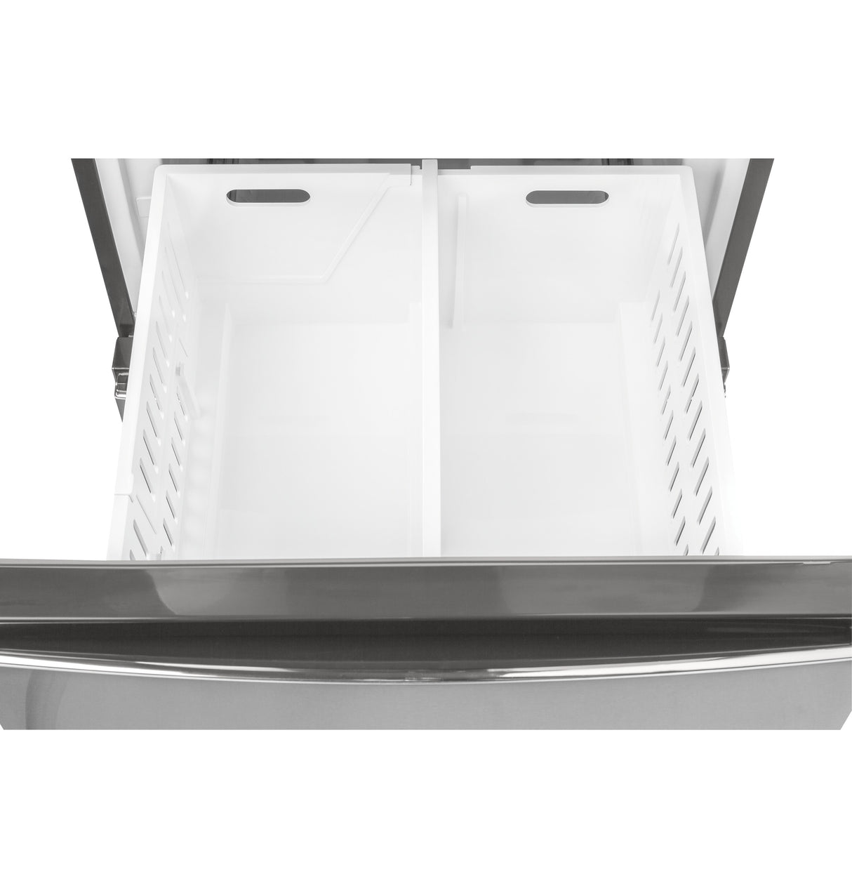 GE APPLIANCES GE(R) ENERGY STAR(R) 11.9 Cu. Ft. Bottom-Freezer Refrigerator -  (GLE12HSPSS)