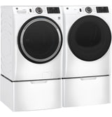 GE APPLIANCES GE(R) ENERGY STAR(R) 7.8 cu. ft. Capacity Smart Front Load Electric Dryer with Sanitize Cycle -  (GFD55ESSNWW)