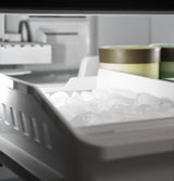 GE APPLIANCES GE(R) ENERGY STAR(R) 21.0 Cu. Ft. Bottom-Freezer Refrigerator -  (GDE21EYKFS)