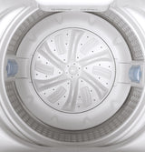 GE APPLIANCES GE(R) Space-Saving 2.8 cu. ft. Capacity Stationary Washer with Stainless Steel Basket -  (GNW128SSMWW)