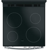 GE APPLIANCES GE(R) 24" Free-Standing/Slide-in Front Control Range with Steam Clean and Large Window -  (JAS640RMSS)