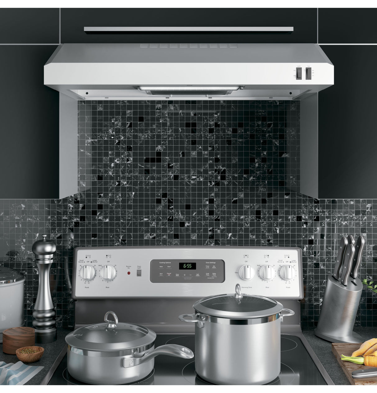 GE APPLIANCES GE(R) 30" Under The Cabinet Hood -  (JVX3300SJSS)