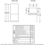 GE APPLIANCES GE(R) ENERGY STAR(R) 24.8 Cu. Ft. Bottom-Freezer Drawer Refrigerator -  (GDE25EYKFS)