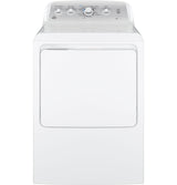 GE APPLIANCES GE(R) 7.2 cu. ft. Capacity aluminized alloy drum Electric Dryer with Sensor Dry -  (GTD45EASJWS)