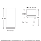 GE APPLIANCES GE(R) 17.3 Cu. Ft. Frost-Free Garage Ready Upright Freezer -  (FUF17SMRWW)
