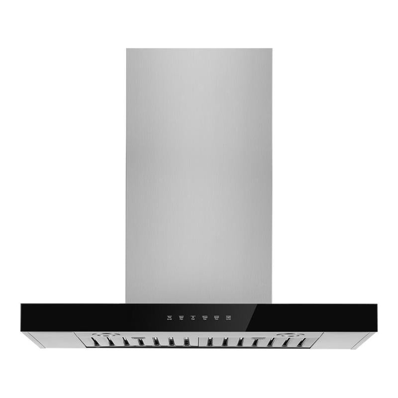 JENNAIR Lustre Stainless 30" Recirculating Wall-Mount Canopy Hood -  (JVR0430HS)