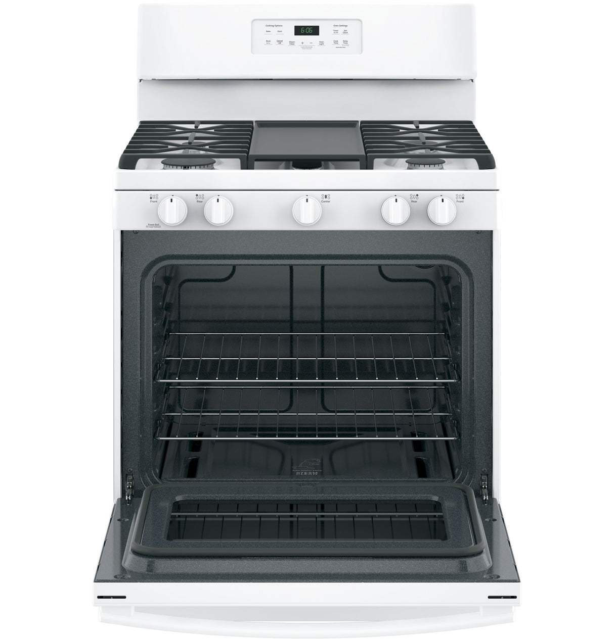GE APPLIANCES GE(R) 30" Free-Standing Gas Range -  (JGBS66DEKWW)