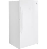 GE APPLIANCES GE(R) 17.3 Cu. Ft. Frost-Free Garage Ready Upright Freezer -  (FUF17SMRWW)