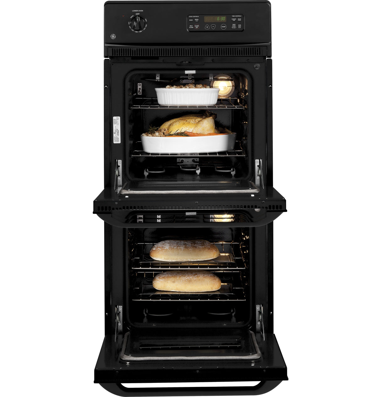 GE APPLIANCES GE(R) 24" Double Wall Oven -  (JRP28SKSS)