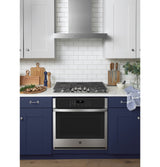GE APPLIANCES GE(R) 30" Smart Built-In Self-Clean Single Wall Oven with Never-Scrub Racks -  (JTS3000SNSS)