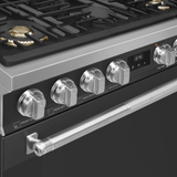 SMEG  Range with Gas Hob 36" Aesthetic - Anthracite (SPR36UGGAN)