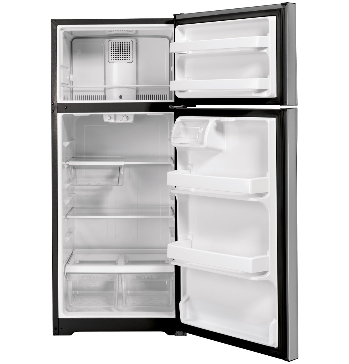 GE APPLIANCES GE(R) 16.6 Cu. Ft. Top-Freezer Refrigerator -  (GTS17GSNRSS)