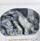 GE APPLIANCES GE(R) 7.2 cu. ft. Capacity aluminized alloy drum Electric Dryer with Sensor Dry -  (GTD45EASJWS)