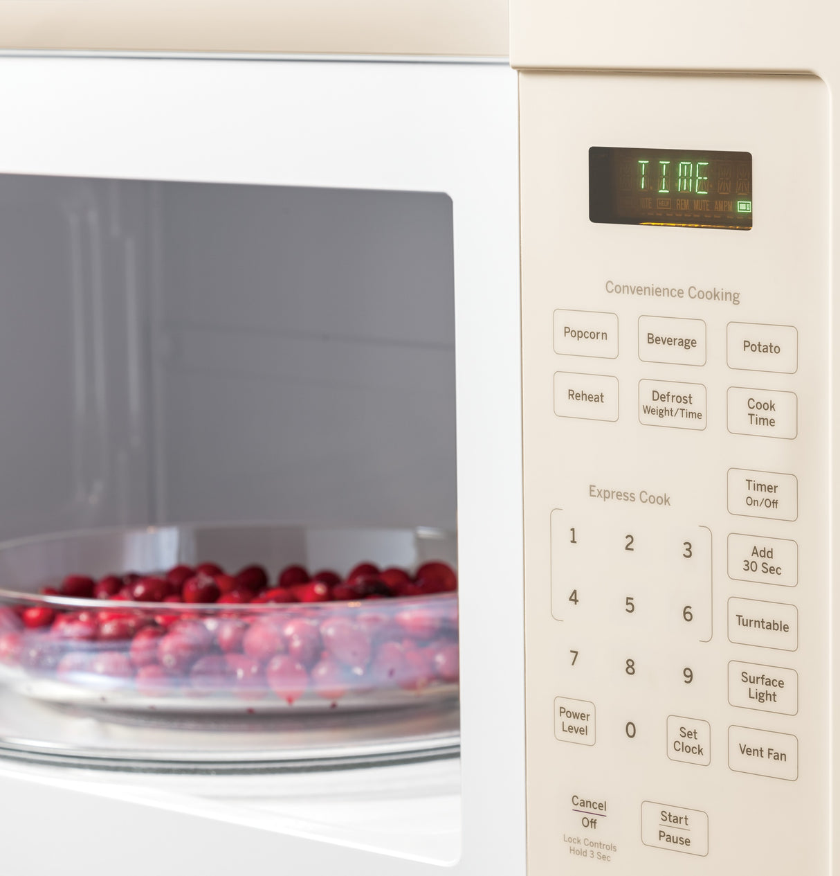 GE APPLIANCES GE(R) 1.6 Cu. Ft. Over-the-Range Microwave Oven -  (JVM3160DFCC)