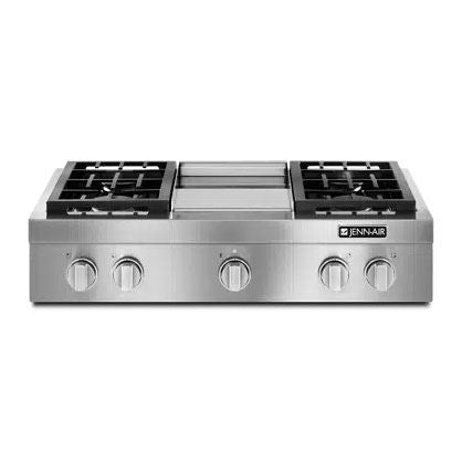 JENNAIR DISPLAY Pro-Style(R) 36" Gas Rangetop with Griddle -  (JGCP536WP)