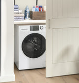 GE APPLIANCES GE(R) 24" 2.4 cu. ft.Capacity Front Load Washer/Condenser Dryer Combo -  (GFQ14ESSNWW)