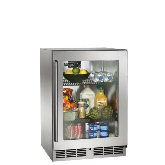 PERLICK 24" Signature Series Refrigerator - Floor Model - SS (HP24RS3R)