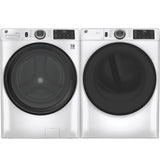 GE APPLIANCES GE(R) ENERGY STAR(R) 7.8 cu. ft. Capacity Smart Front Load Electric Dryer with Sanitize Cycle -  (GFD55ESSNWW)