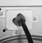 GE APPLIANCES GE(R) ENERGY STAR(R) 24" 2.4 Cu. Ft. Front Load Washer with Steam -  (GFW148SSMWW)