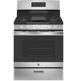 GE APPLIANCES GE(R) 30" Free-Standing Gas Range -  (JGBS66REKSS)