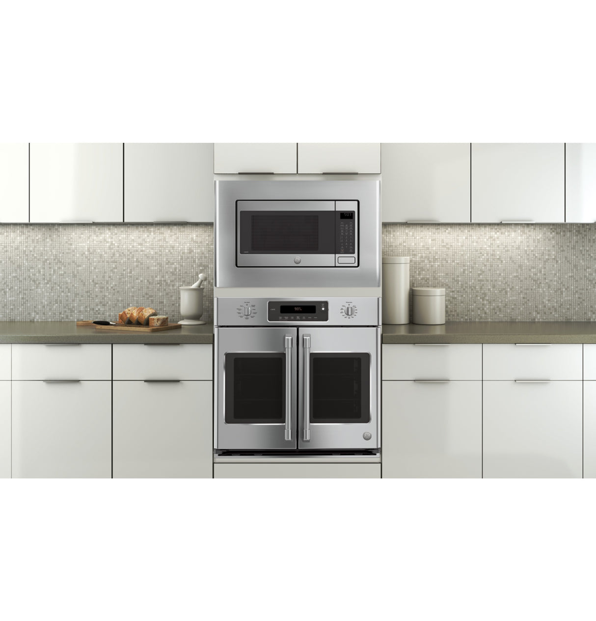 GE APPLIANCES Microwave Optional 27" Built-In Trim Kit -  (JX9152SJSS)