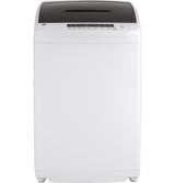 GE APPLIANCES GE(R) Space-Saving 2.8 cu. ft. Capacity Stationary Washer with Stainless Steel Basket -  (GNW128SSMWW)