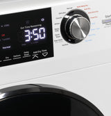 GE APPLIANCES GE(R) 24" 2.4 cu. ft.Capacity Front Load Washer/Condenser Dryer Combo -  (GFQ14ESSNWW)