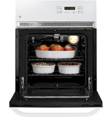 GE APPLIANCES GE(R) 24" Electric Single Self-Cleaning Wall Oven -  (JRP20WJWW)