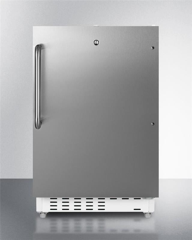 SUMMIT 20" Wide Built-in Refrigerator-Freezer, ADA Compliant - Other (ALRF48SSTB)