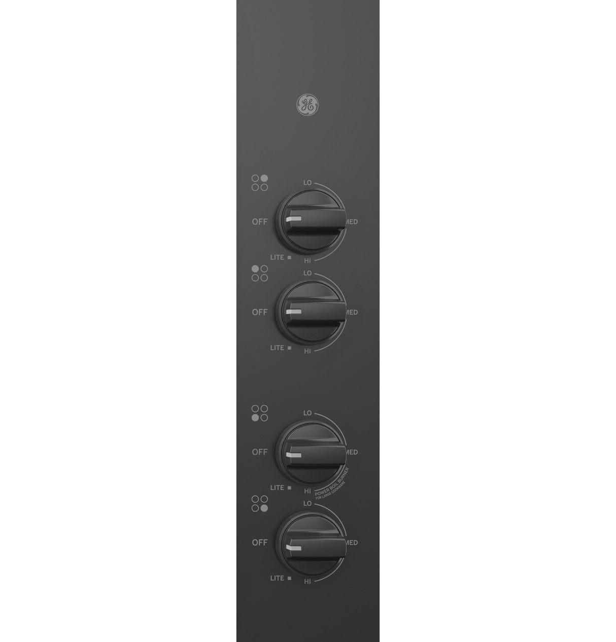 GE APPLIANCES GE(R) 30" Built-In Gas Cooktop with Dishwasher-Safe Grates -  (JGP3030DLBB)