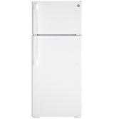GE APPLIANCES GE(R) ENERGY STAR(R) 17.5 Cu. Ft. Top-Freezer Refrigerator -  (GIE18DTNRWW)